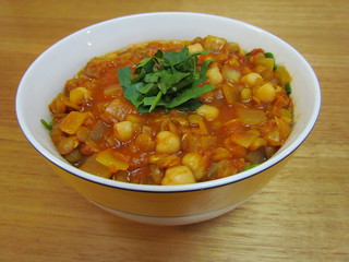 Moroccan Lentil and Chickpea Soup
