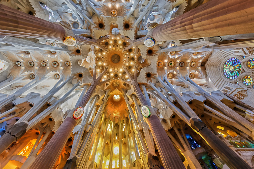 Sagrada Familia roof, Barcelona | Mark Meredith | Flickr