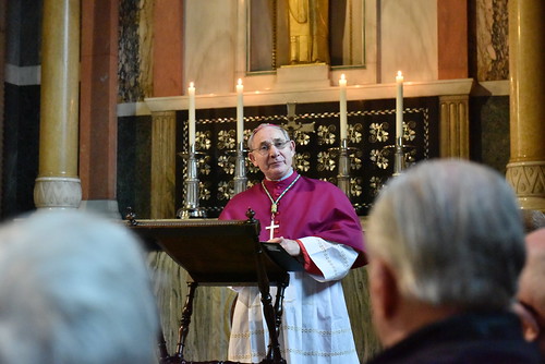 Bishop Paul leads remembrance service on eve of All Saints of Ireland feast