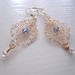 La Boutique Extraordinaire - Diana Brennan - Boucles d'oreilles perles et fil de métal - 60 €