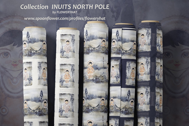 INUITS-NORTH-POLE-COLLECTION-FABRIC-BOLTS-by-floweryhat