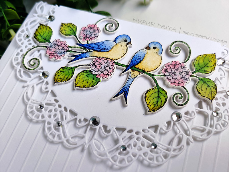 Bird Hydrangea card_Nupur Priya_03