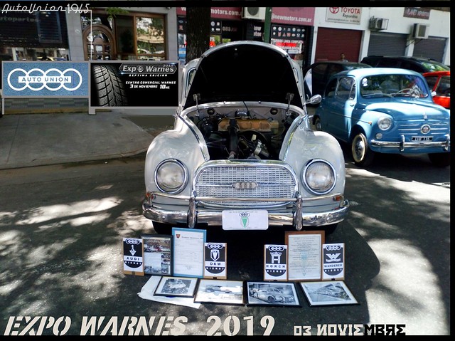 EXPO WARNES 2019 Auto Union1965 REPRESENTANDO A LA MARCA
