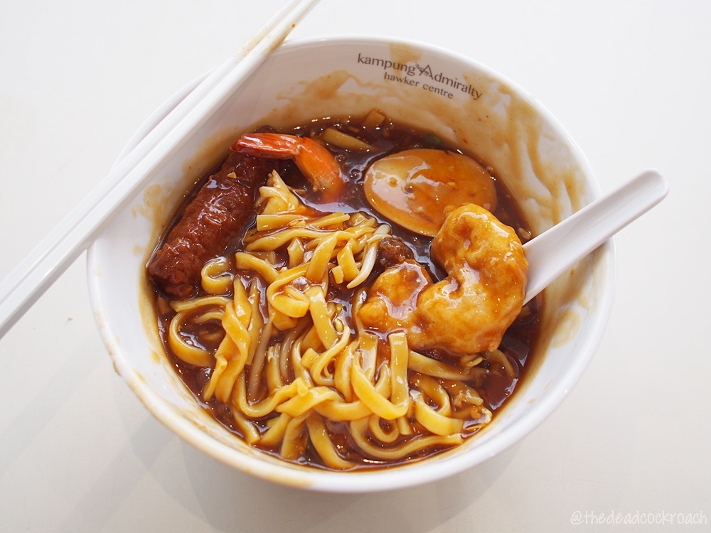 singapore,food,review,food review,kampung admiralty hawker centre,social enterprise,food centre,lor mee,ah choon traditional lor mee, 阿春传统卤面
