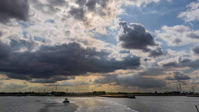 Clouds over Antwerp