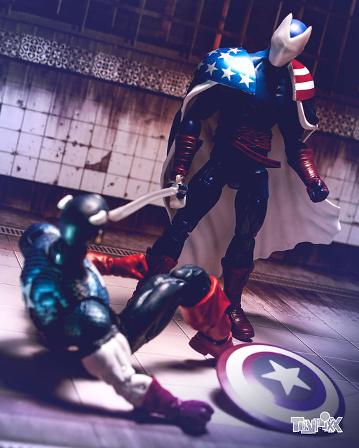 Marvel Legends Citizen V and Marvel Legends Captain America
