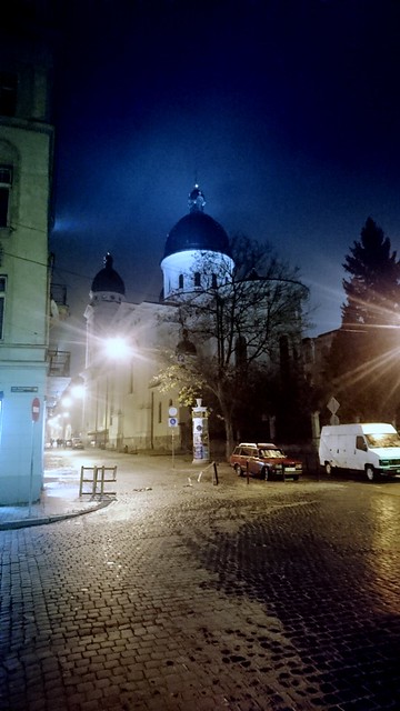 Misty nights of Lviv