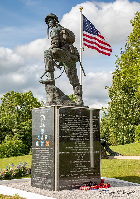 Iron Mike Airborne Memorial, Normandy, France.