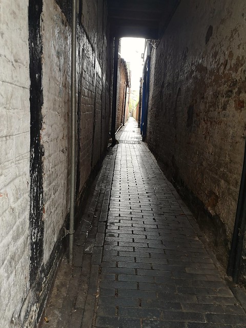 Medieval alleyway, Lichfield