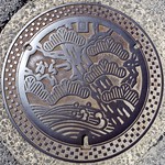 Karatsu Saga, manhole cover （佐賀県唐津市のマンホール）