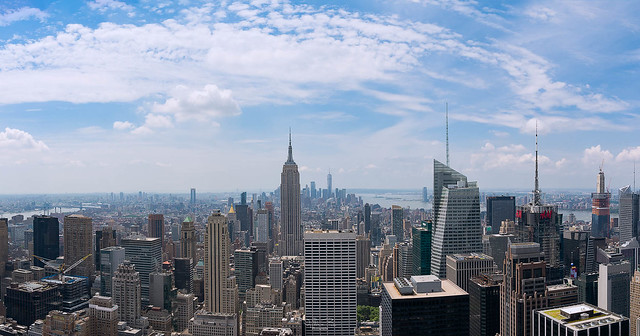 South Manhattan Panorama from Top of the Rock