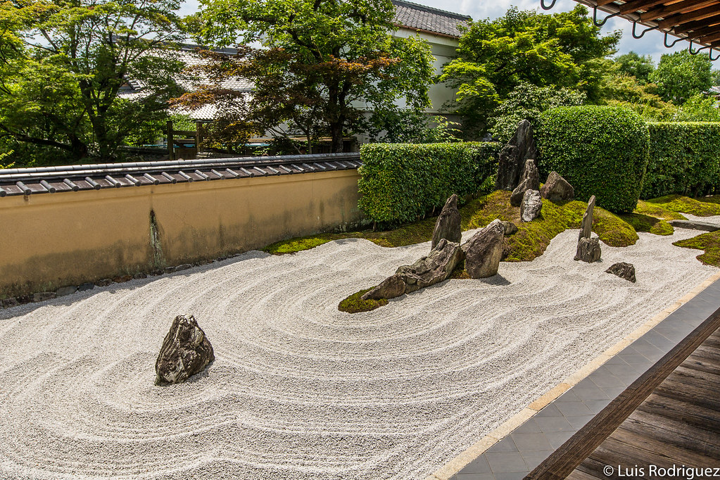 Jard&iacute;n zen del complejo Daitoku-ji de Kioto