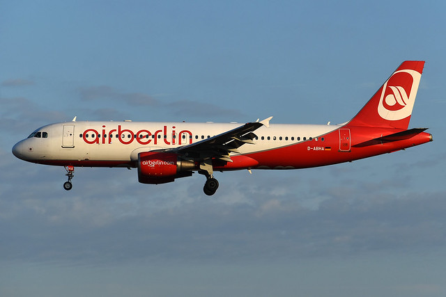 D-ABHA Eurowings 'Air Berlin' Airbus A320-214 at Palma de Mallorca Airport on 28 September 2019