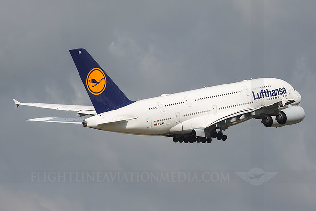 Lufthansa Airbus A380-841 D-AIMF