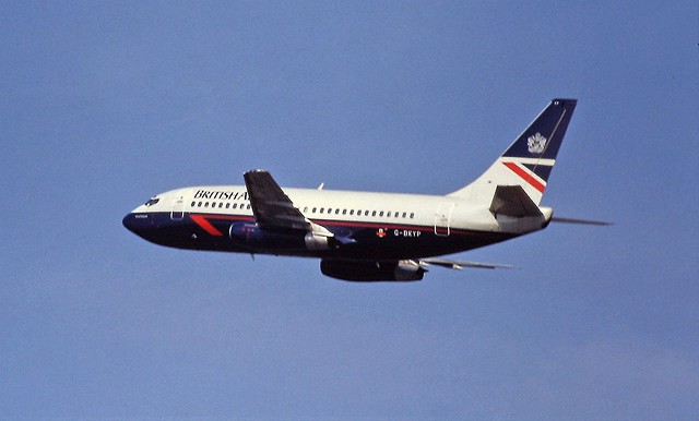 G-BKYP Boeing 737 British airways Manchester 16-08-1995