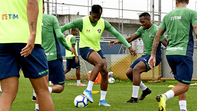 Treino do Fluminense 09/11/2019