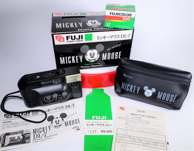 Disney's Mickey Mouse Camera Set by Fuji Photo Film Company - 1987