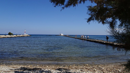 holiday ferie kreta crete greece grækenland urlaub platanias georgioupolis sea harbour pier hav blue boat