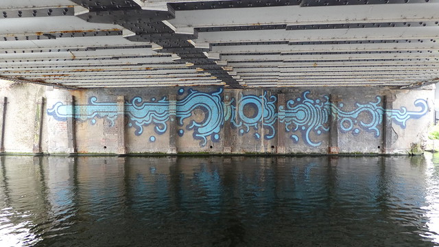 Zezão graffiti, Hackney Wick