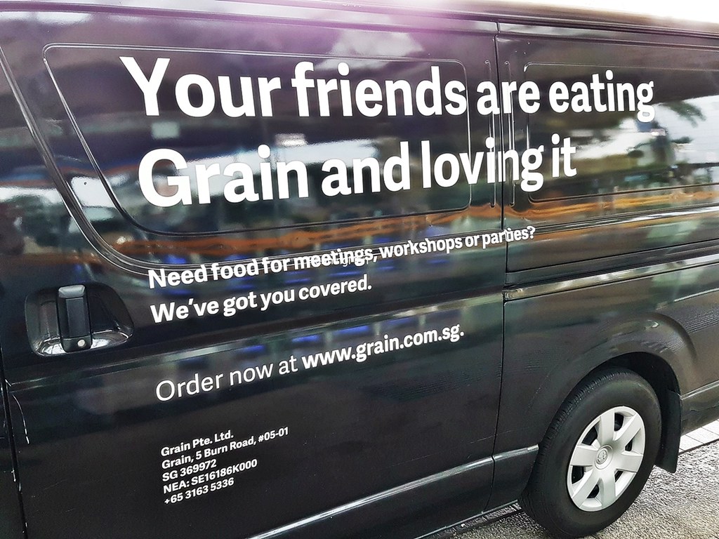 Your Friends Are Eating Grain And Loving It Delivery Van