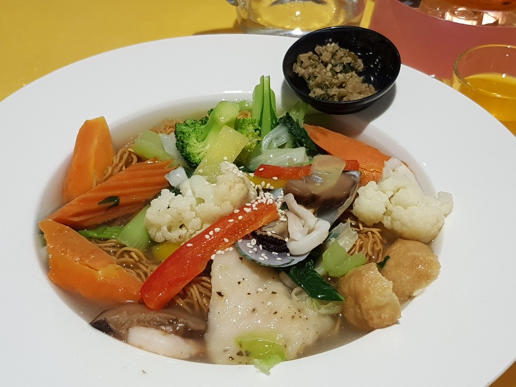 江南海鲜面 Cantonese Seafood Noodle rm$16 @ Mama Kim Sauna Mee Puchong Jaya