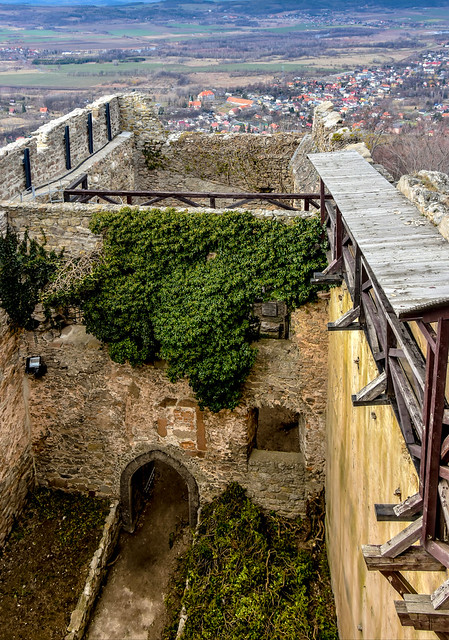 fragment of history - view from Chojnik Castle (13th century)