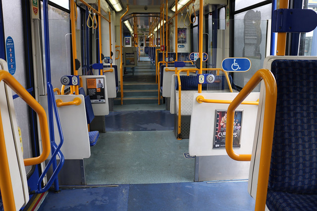 Stagecoach Supertram: 125 Interior Middlewood