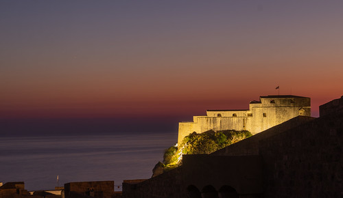 View on Dubrovnik castle