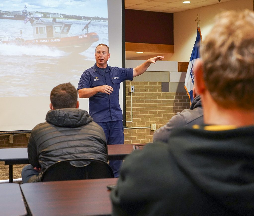 Joint Civilian Orientation Conference visits United States Coast Guard Base Portsmouth