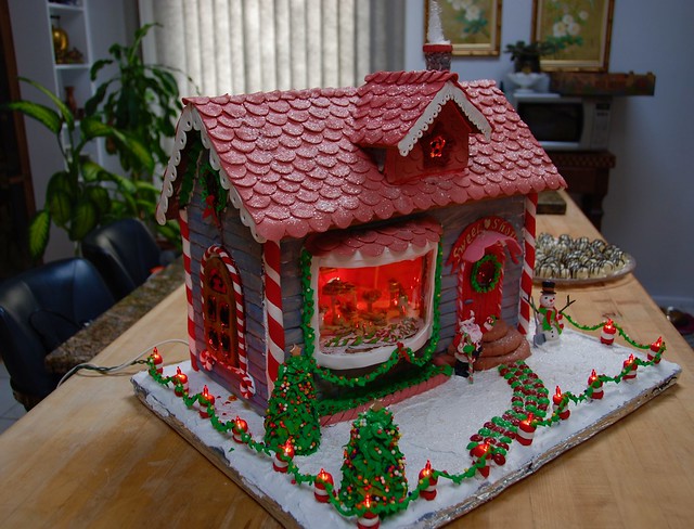 2008 Gingerbread house!