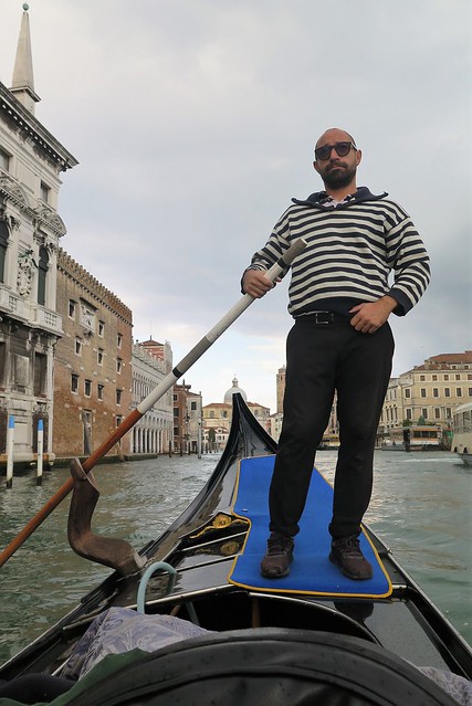 Unvoidable in Venice... A gondola ride !