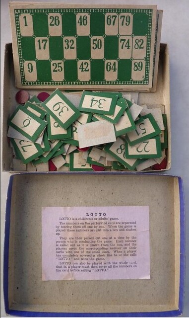 Australian Lotto game from WW1 era