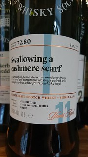 72.80 - Swallowing a cashmere scarf