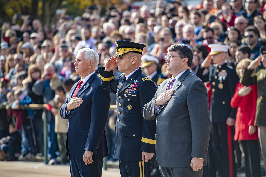 National Veterans Day Observance 2019 | From left to right: … | Flickr