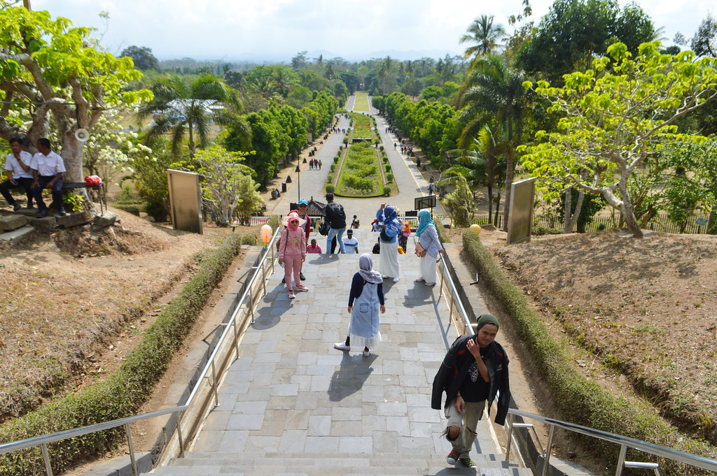 Ascending Borobudur