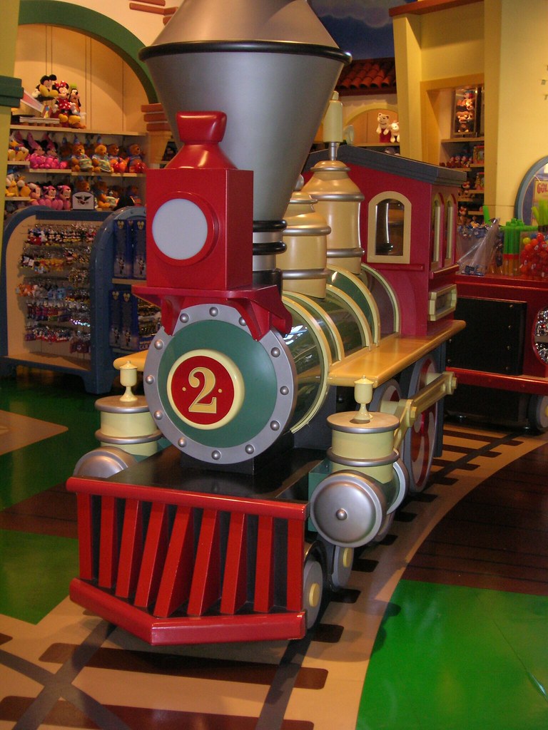 Disneyland small train