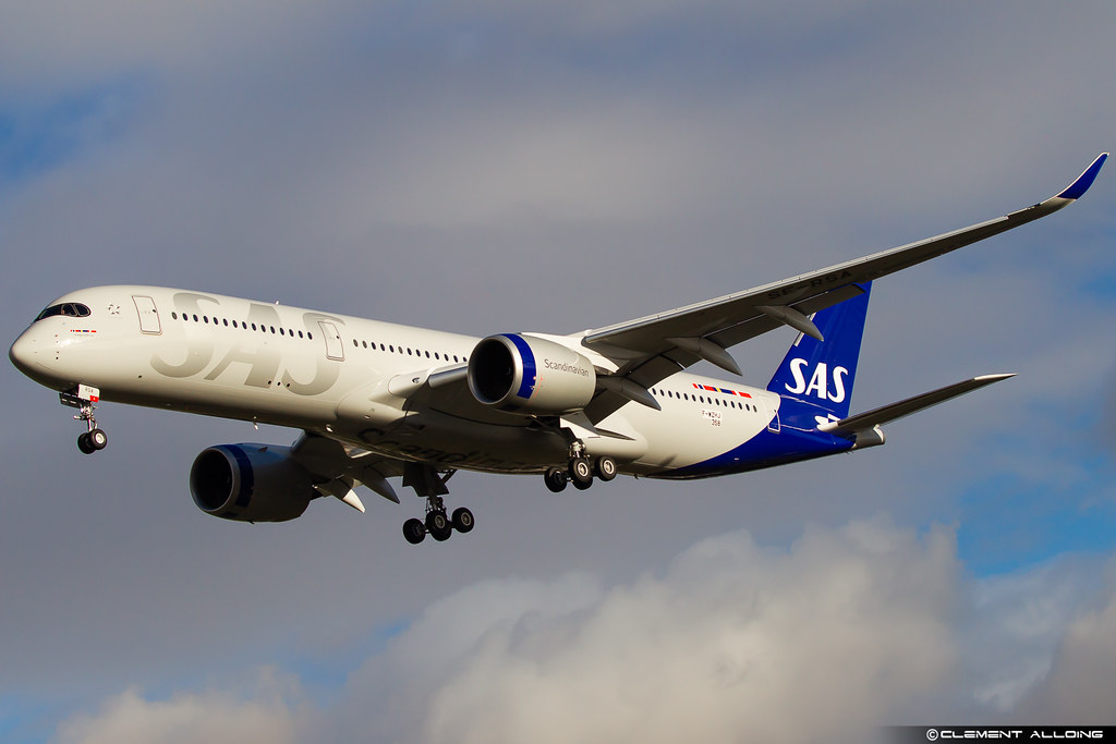 SAS Scandinavian Airlines Airbus A350-941 cn 358 F-WZHJ // SE-RSA