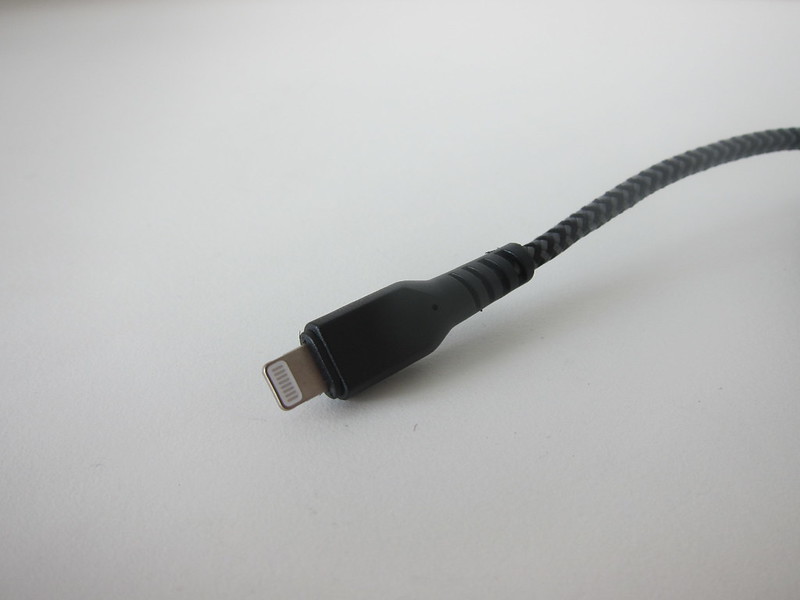 Energea FibraTough USB-C to Lightning Cable - Lightning End