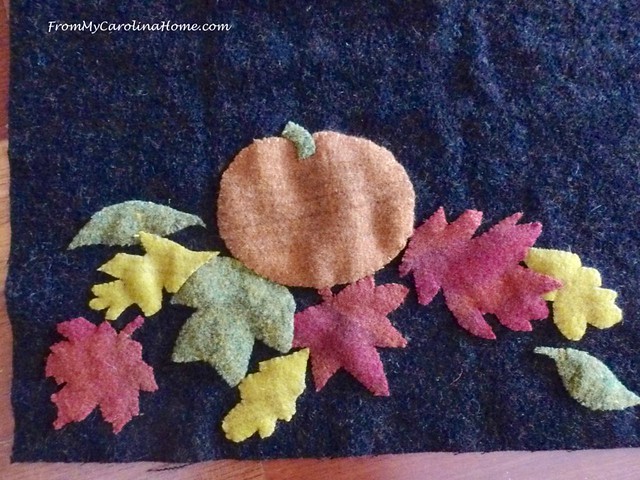 Autumn Jubilee Wool Project at FromMyCarolinaHome.com