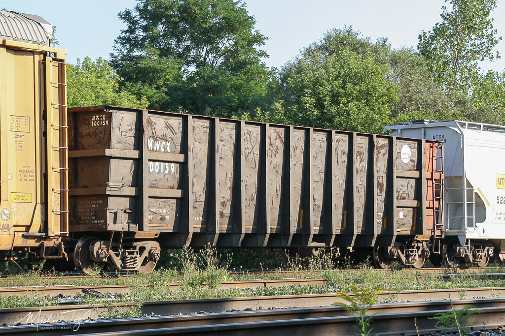 Gondola MWCX 100159 | MWCX is the reporting mark for Midwest… | Flickr