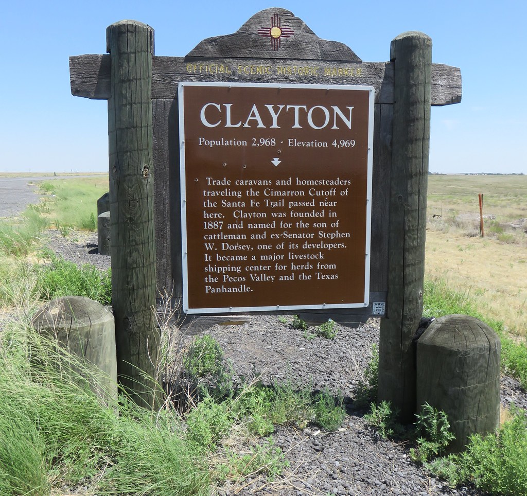 Clayton Marker (Union County, New Mexico) | As seen from U.S… | Flickr