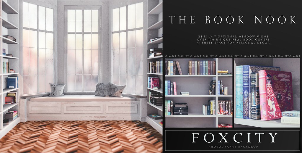 FOXCITY. Photo Booth – The Book Nook
