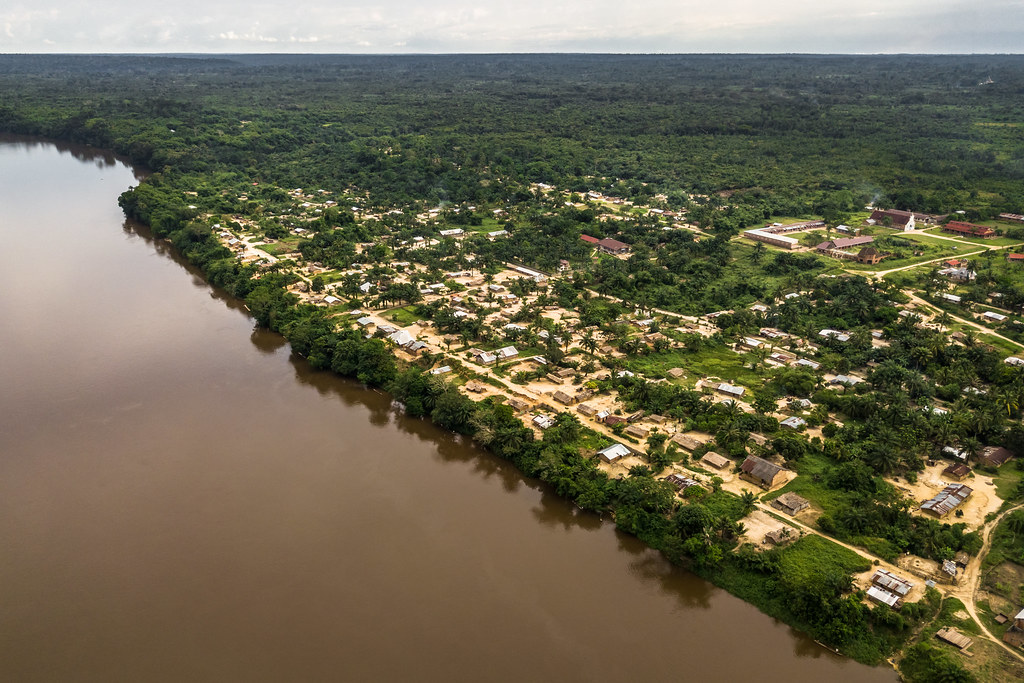 View of Yanonge - DRC.