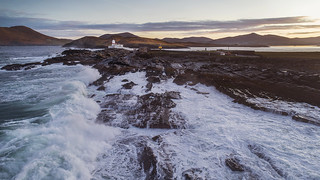 Power of the Ocean. Valentia Island Lighthouse, County Kerry, Ireland.