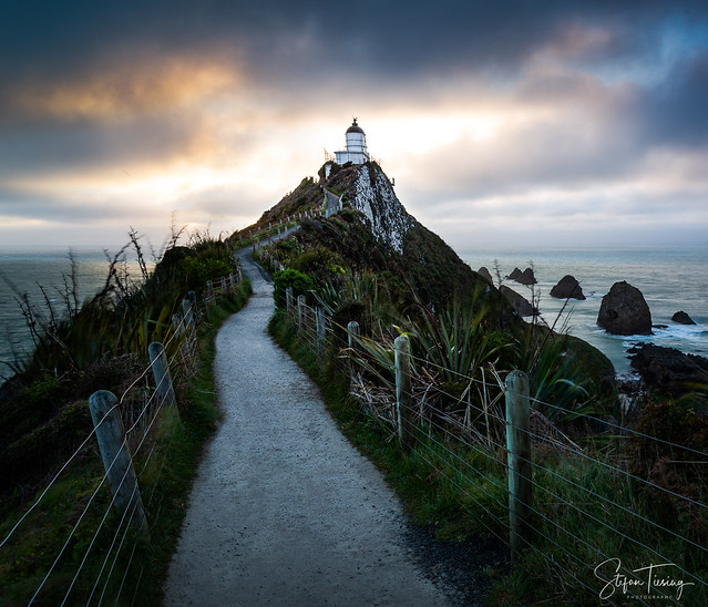 Sunrise at Nugget Point Lighthouse