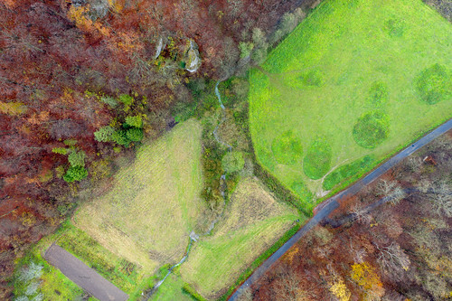 landscape outdoor drone autumn colors tree leaves orientationl 5k 10k 20f dolinkipodkrakowskie 20k