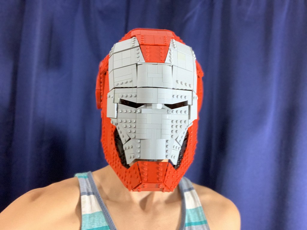 LEGO Iron Man Helmet Mk V