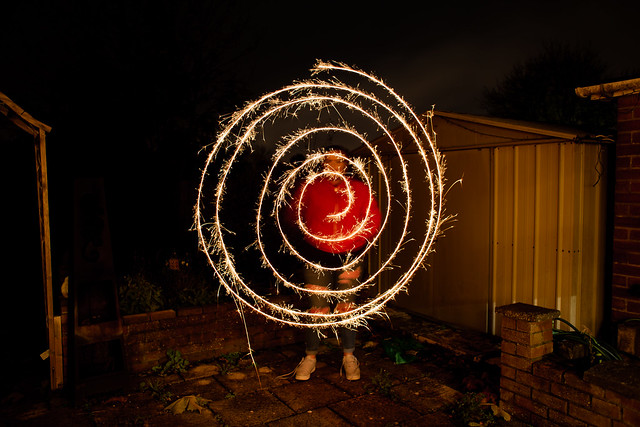 Fun with Sparklers