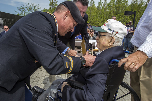 World War II veteran awarded