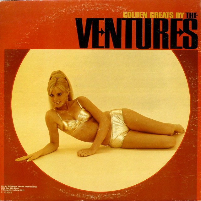 Golden Greats By The Ventures - Back Cover